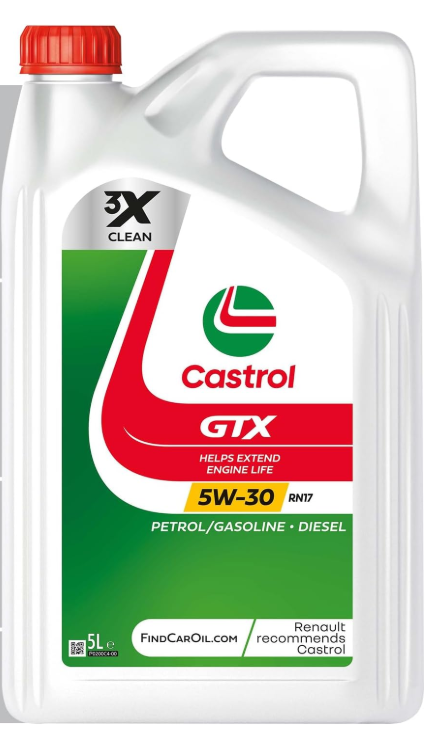 Castrol GTX 5W30 RN17 5L