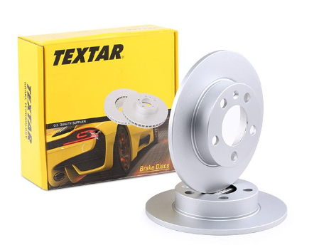 Zavorni diski TEXTAR 92082503 zadnji 230mm VW, Audi, Škoda, Seat