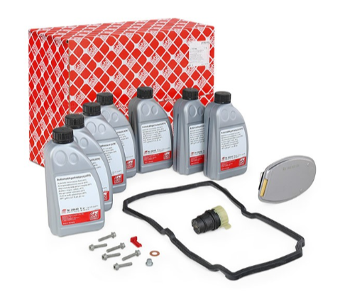 MERCEDES - komplet delov, menjava olja za samodejni menjalnik FEBI 171748