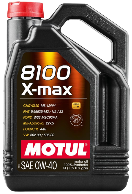 Motul 8100 X-max 0W-40 5L