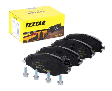 Zavorne ploščice TEXTAR 2568301 spredaj Audi A3, Golf 7, Golf 8, Octavia 3, Superb 3
