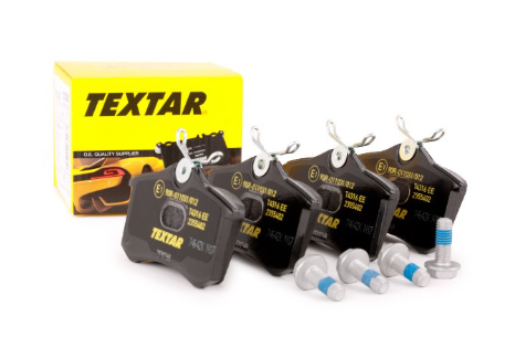 Zavorne ploščice TEXTAR 2355402 zadaj Audi A1, Golf 4, Golf 5, Passat B5, Taigo, T-Cross, Yeti, Scala