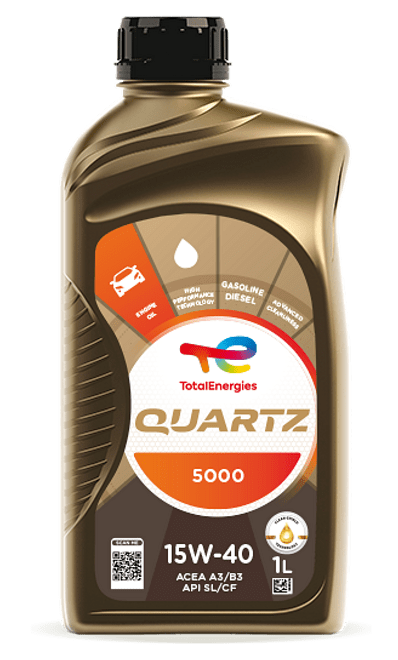 Total Quartz 5000 15W40 1L