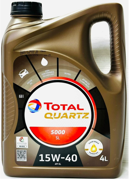 Total Quartz 5000 15W40 4L