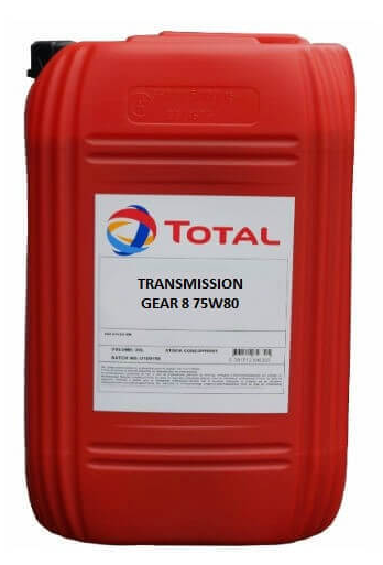 Total Traxium Gear 8 75W80 20L