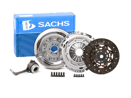 Komplet sklopke in vztrajnika Sachs 2290601009 Audi A3, VW Caddy 3, Golf 5, Golf 6, Passat B6, Škoda Octavia 2, Superb 2, Seat Altea, Leon 2, Toledo 2, 2.0TDI dizel