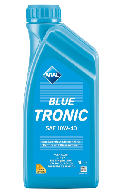 aral blue tronic 10w40 1l