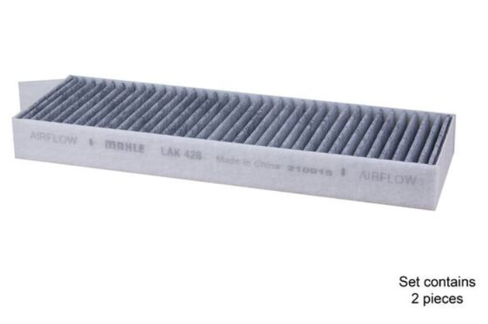 Filter kabine Mahle LAK428/S Citroen Berlingo, C4, Peugeot 3008, 5008, Fiat Doblo, Opel Combo