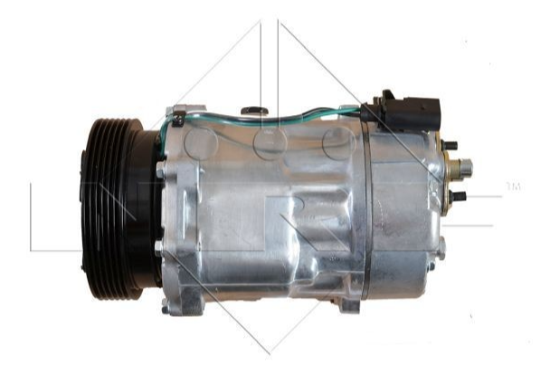 Kompresor klime NRF 32064 Audi A3, TT, VW Caddy 2, Caddy 3, Golf 4, Polo 3, Sharan, Transporter T5, Ford Galaxy 1, Seat Alhambra, Cordoba, Škoda Octavia 1