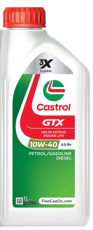 Castrol GTX 10W40 A3/B4 1L