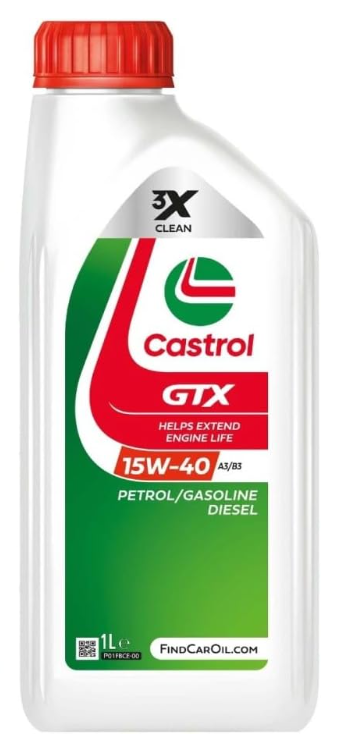 Castrol GTX 15W40 A3/B3 1L