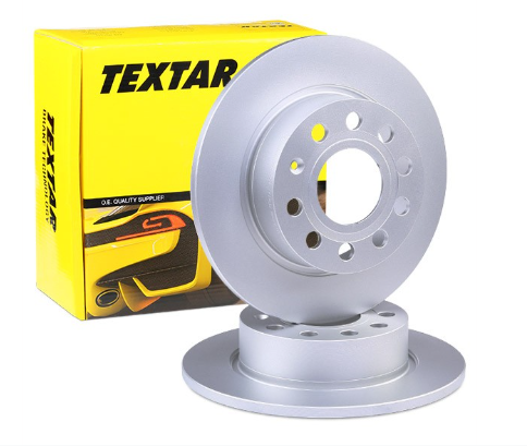 Zavorni diski TEXTAR 92120903 zadnji 253mm Audi A3, Golf 5, Golf 6, Octavia 2 in 3