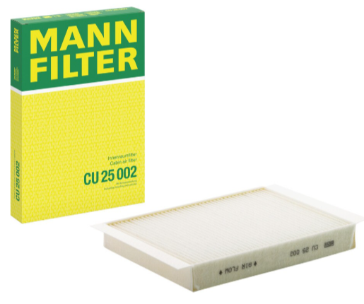 Filter kabine MANN CU25002 Mercedes C-klasa, E-klasa, GLE, GLC