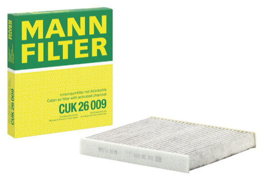 Filter kabine MANN CUK26009 Audi, VW, Škoda, Seat