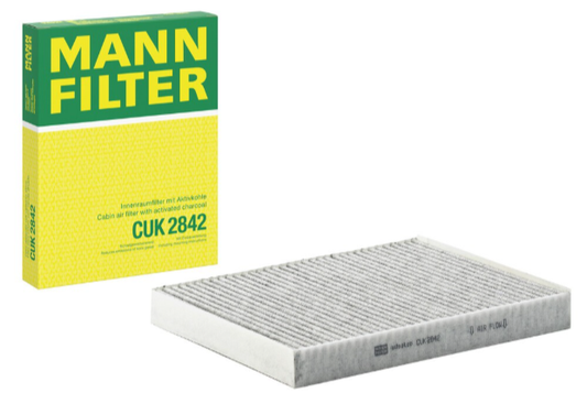 Filter kabine MANN CUK2842 Audi Q7, VW Transporter T6, Amarok