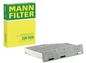 Filter kabine MANN CUK2939 Audi, VW, Škoda, Seat