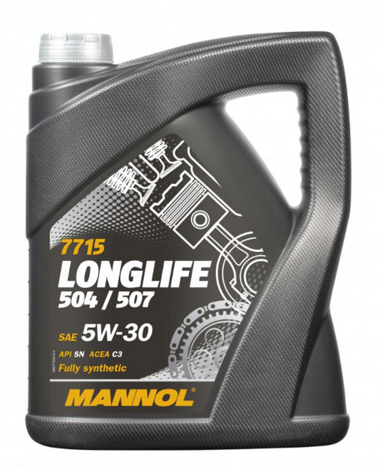 Mannol motorno olje Longlife 504/507 5W30 5L