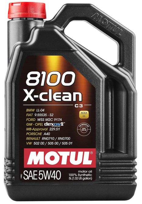 Motul 8100 X-Clean C3 5W40 5L