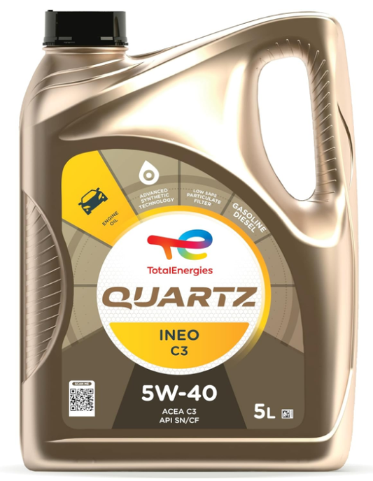 Total Quartz Ineo C3 5W40 5L