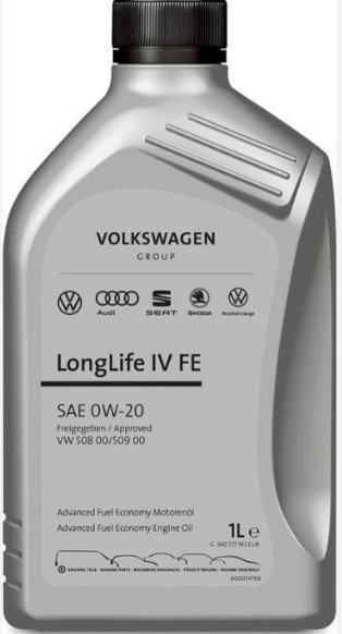 VW Original Longlife motorno olje IV FE 0W20 1L